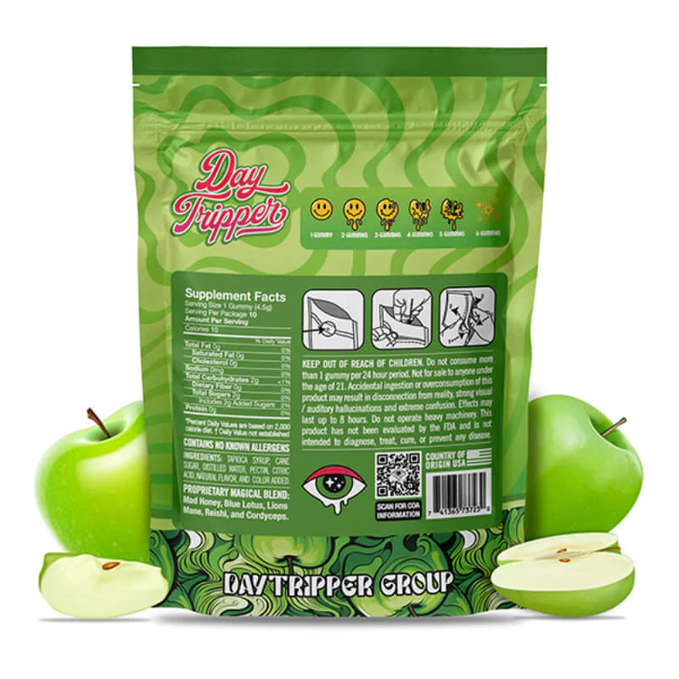 Sour Apple Mushroom Gummies | 10ct